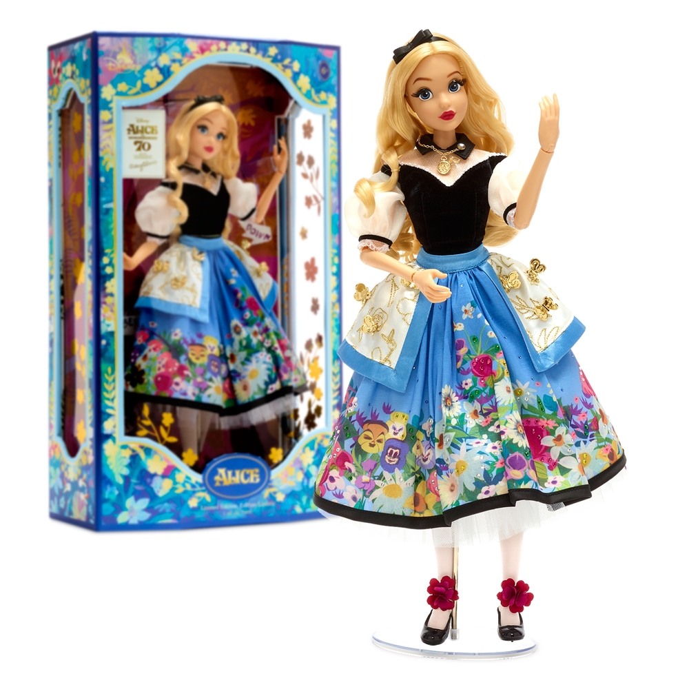 Disney Alice in Wonderland Doll by Mary Blair 70th Anniversary ~ Limited Edition